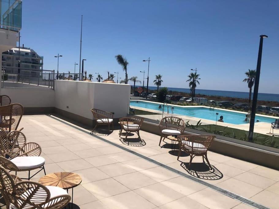 Apartamento Duna Beach Primera Linea De Playa Torrox Exterior photo